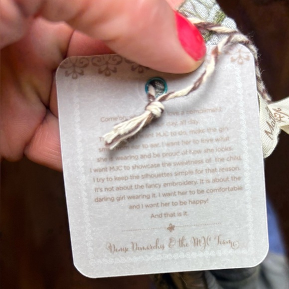 Matilda Jane Floral Work of Art Jumpsuit Wide Leg Smocked-Back Size XS NWT - Picture 8 of 10